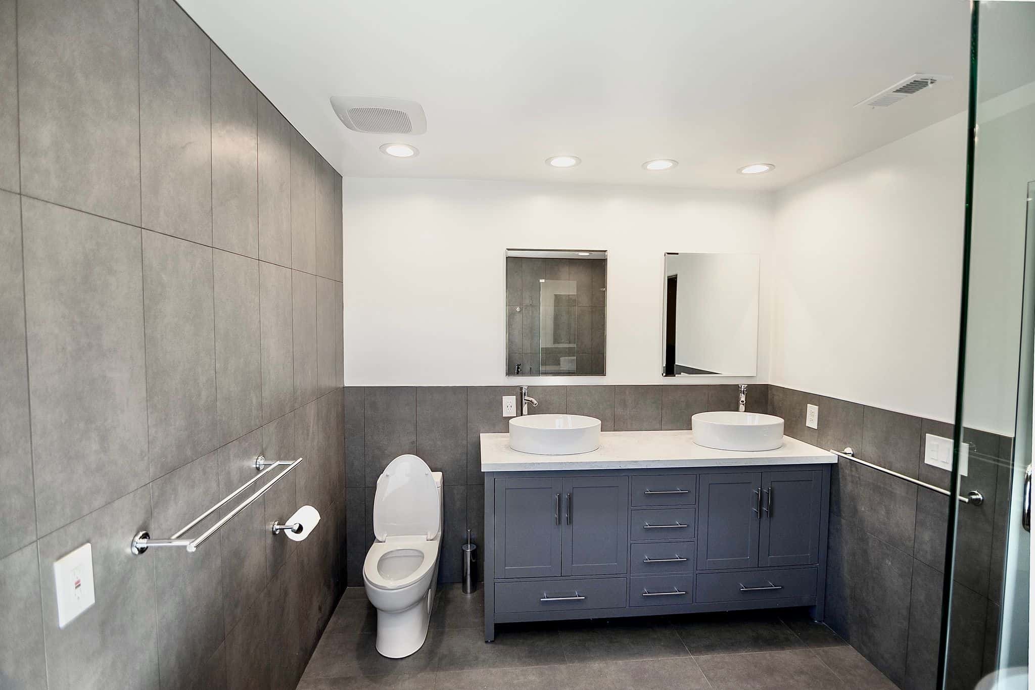 Bathroom renovation project, Austin TX